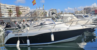 quicksilver 650 WA lancha fueraborda con cabina